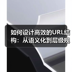 如何设计高效的URL结构：从语义化到层级规划的全面指南（图1）