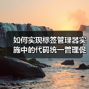 如何实现标签管理器实施中的代码统一管理促进精准数据分析（图3）