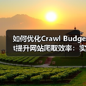 如何优化Crawl Budget提升网站爬取效率：实战指南（图1）