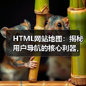 HTML网站地图：揭秘用户导航的核心利器，助力页面发现与辅助索引的革命（图1）