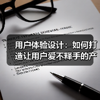 用户体验设计：如何打造让用户爱不释手的产品（图2）