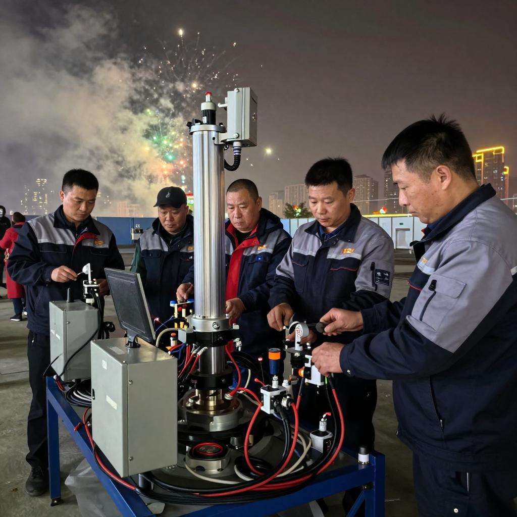 放烟花迎新年作文400字第一张图