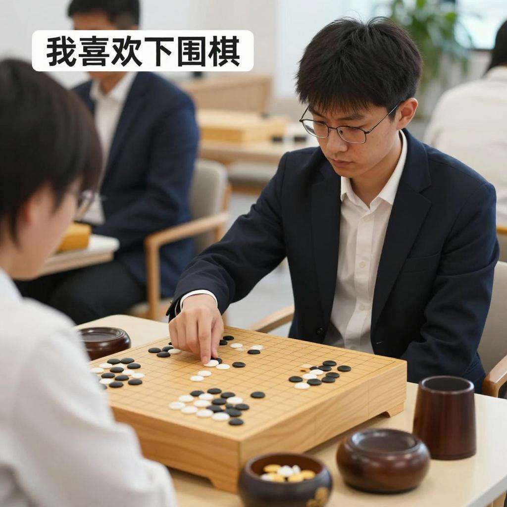 我喜欢下围棋作文400字第一张图