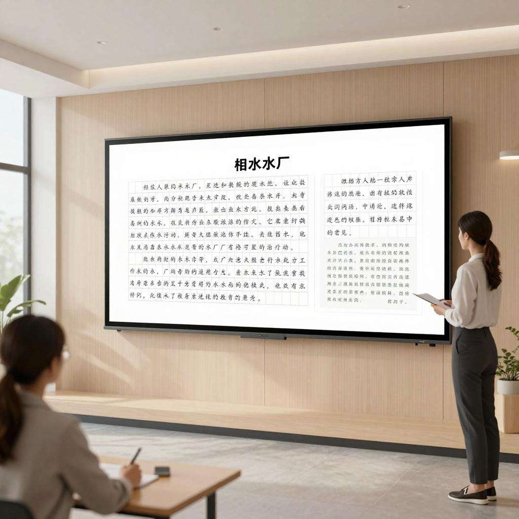 参观自来水厂作文400字第三张图