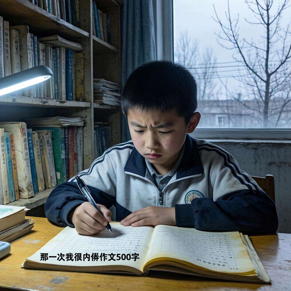 那一次我很内疚作文500字第一张图