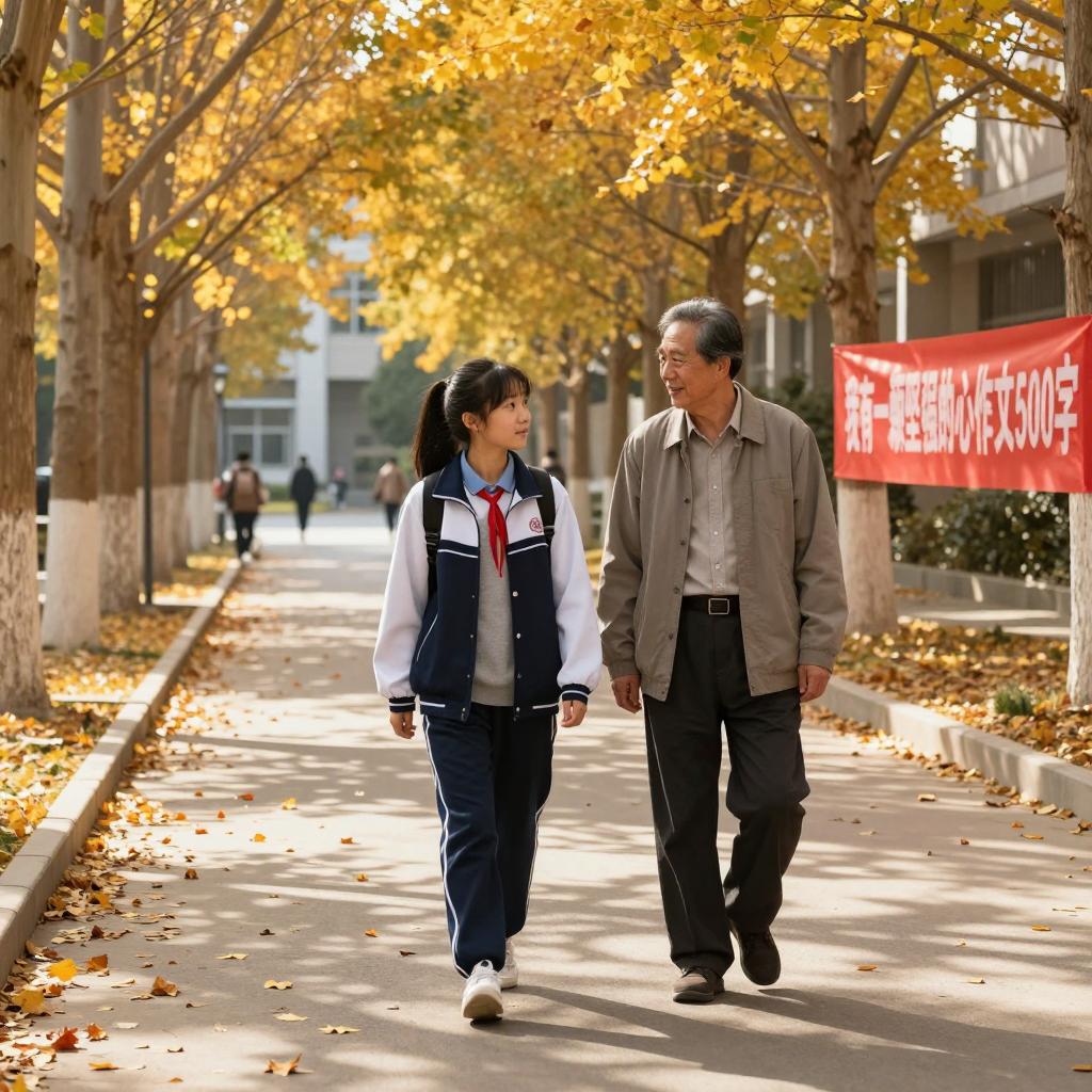 我有一颗坚强的心作文500字第二张图