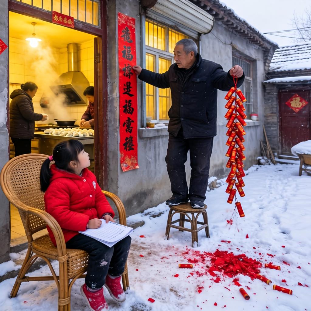快乐的新年作文500字第一张图