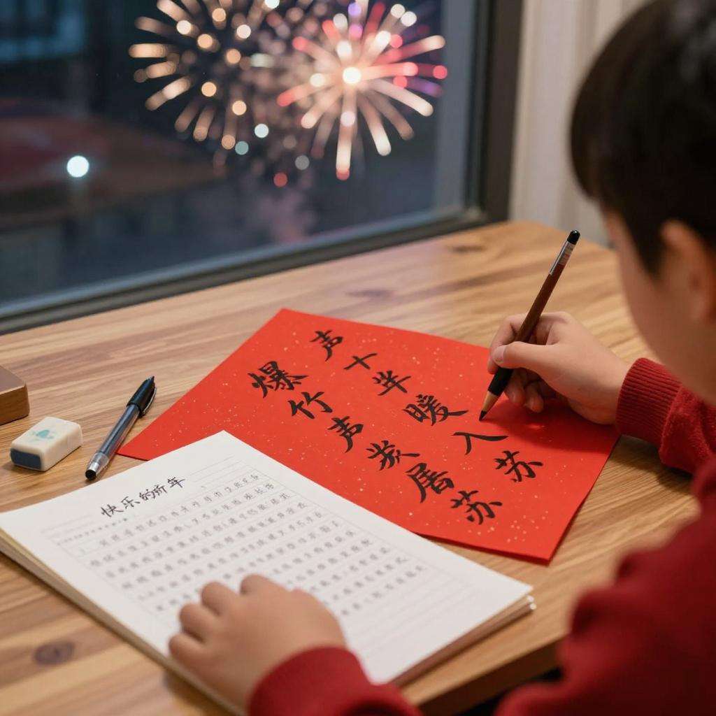 快乐的新年作文500字第三张图