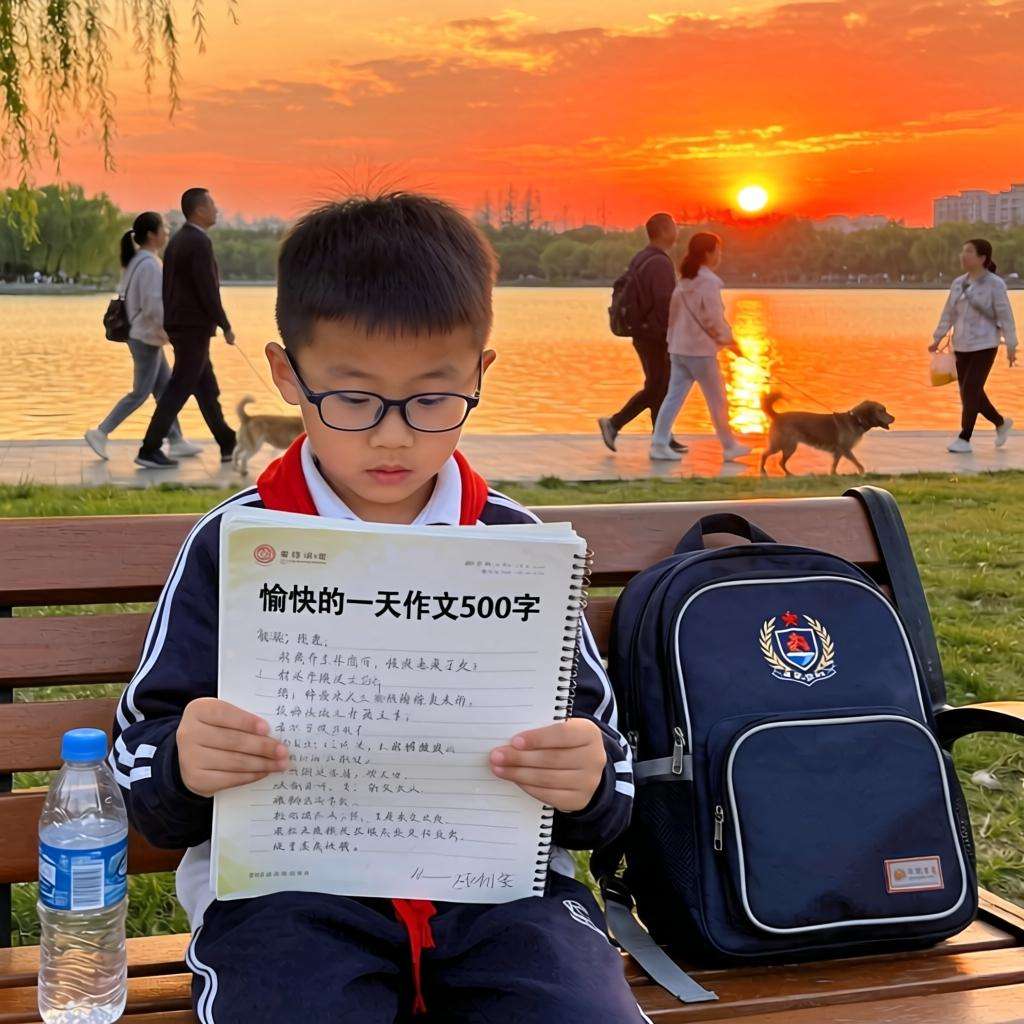 愉快的一天作文500字第三张图