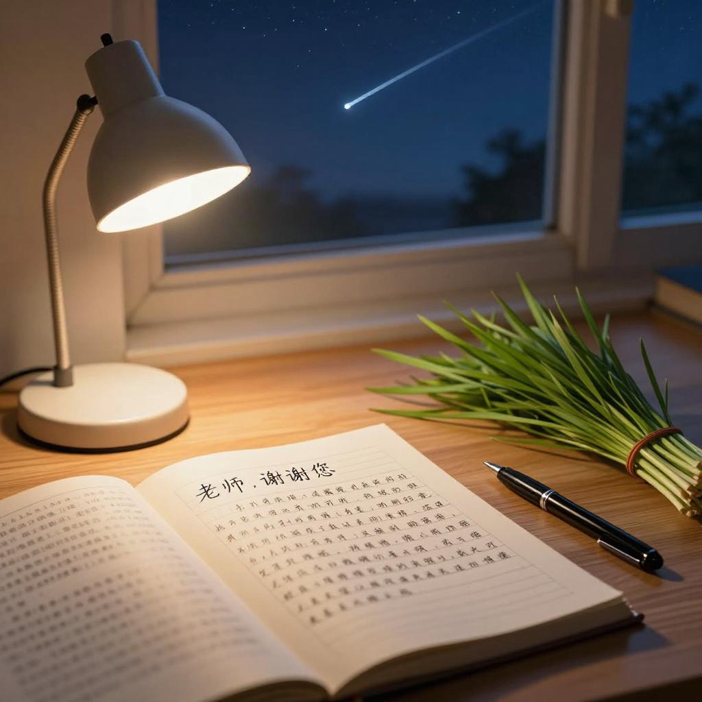 老师，谢谢您作文500字第二张图