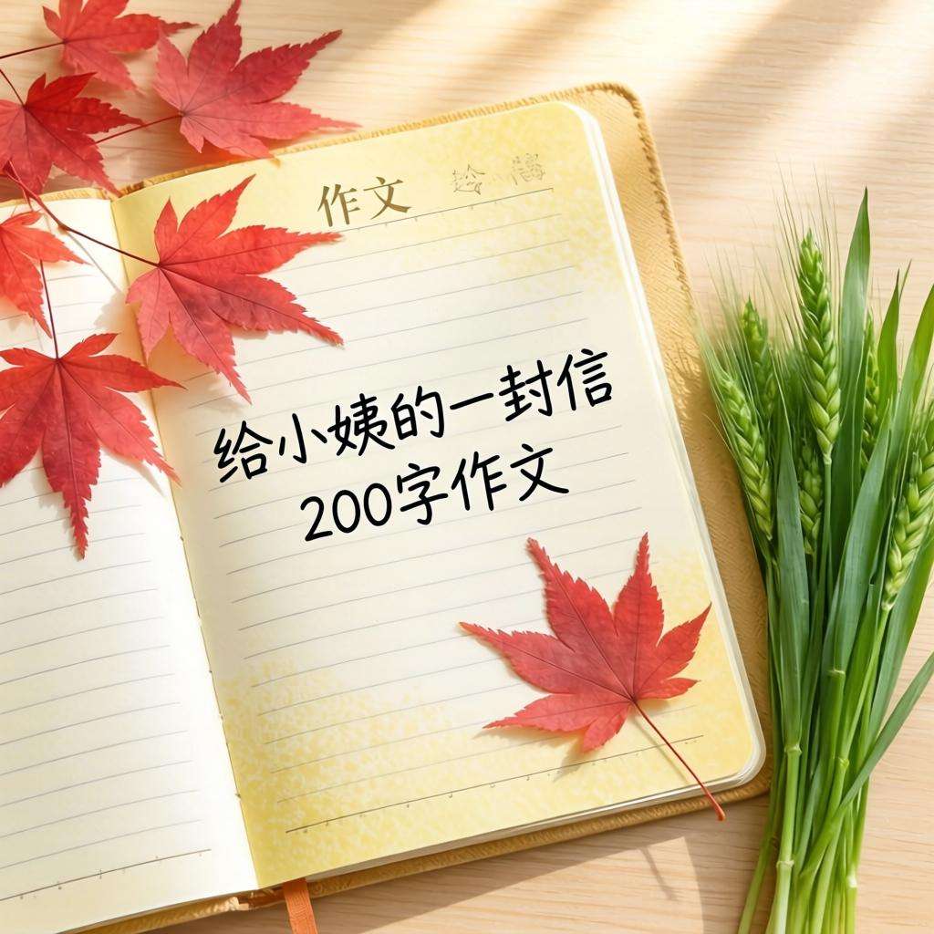 给小姨的一封信200字作文第二张图
