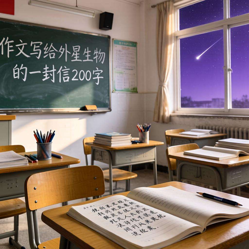 作文写给外星生物的一封信200字第二张图