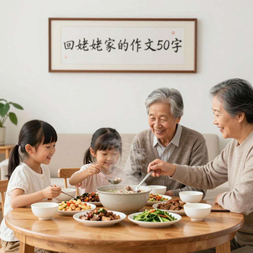 回姥姥家的作文50字第二张图