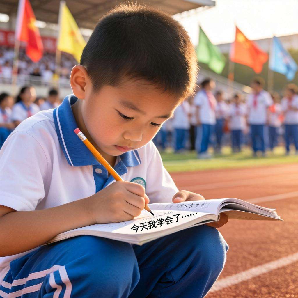 运动会作文50字第一张图