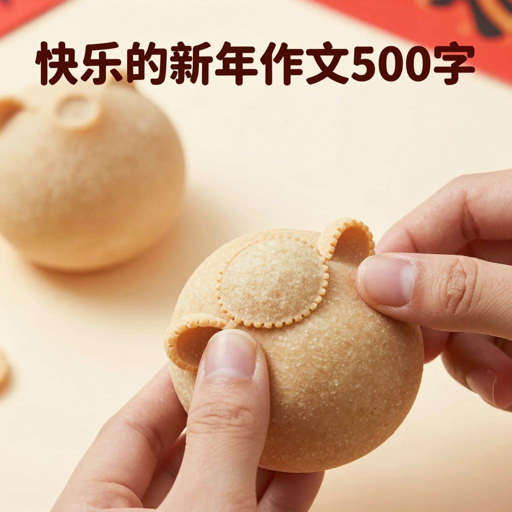 快乐的新年作文500字第二张图