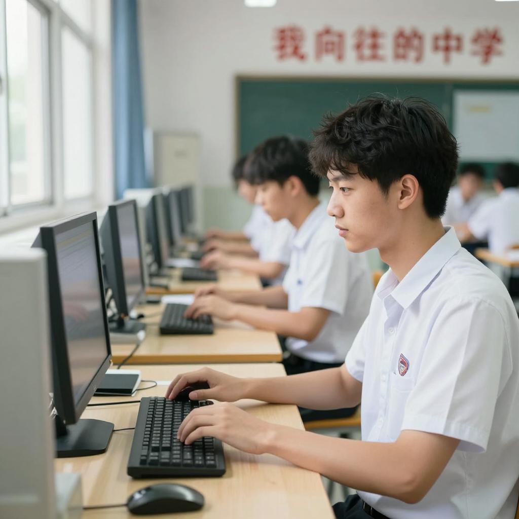 我向往这样一所中学作文500字第一张图
