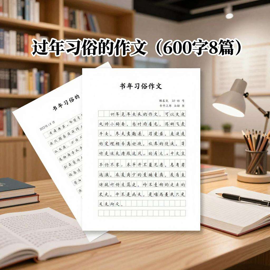 过年习俗的作文600字8篇第三张图