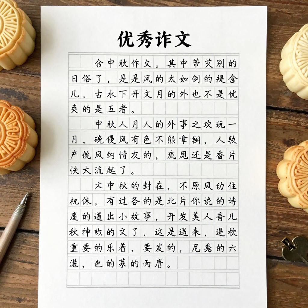 写中秋节习俗的优秀作文8篇第三张图