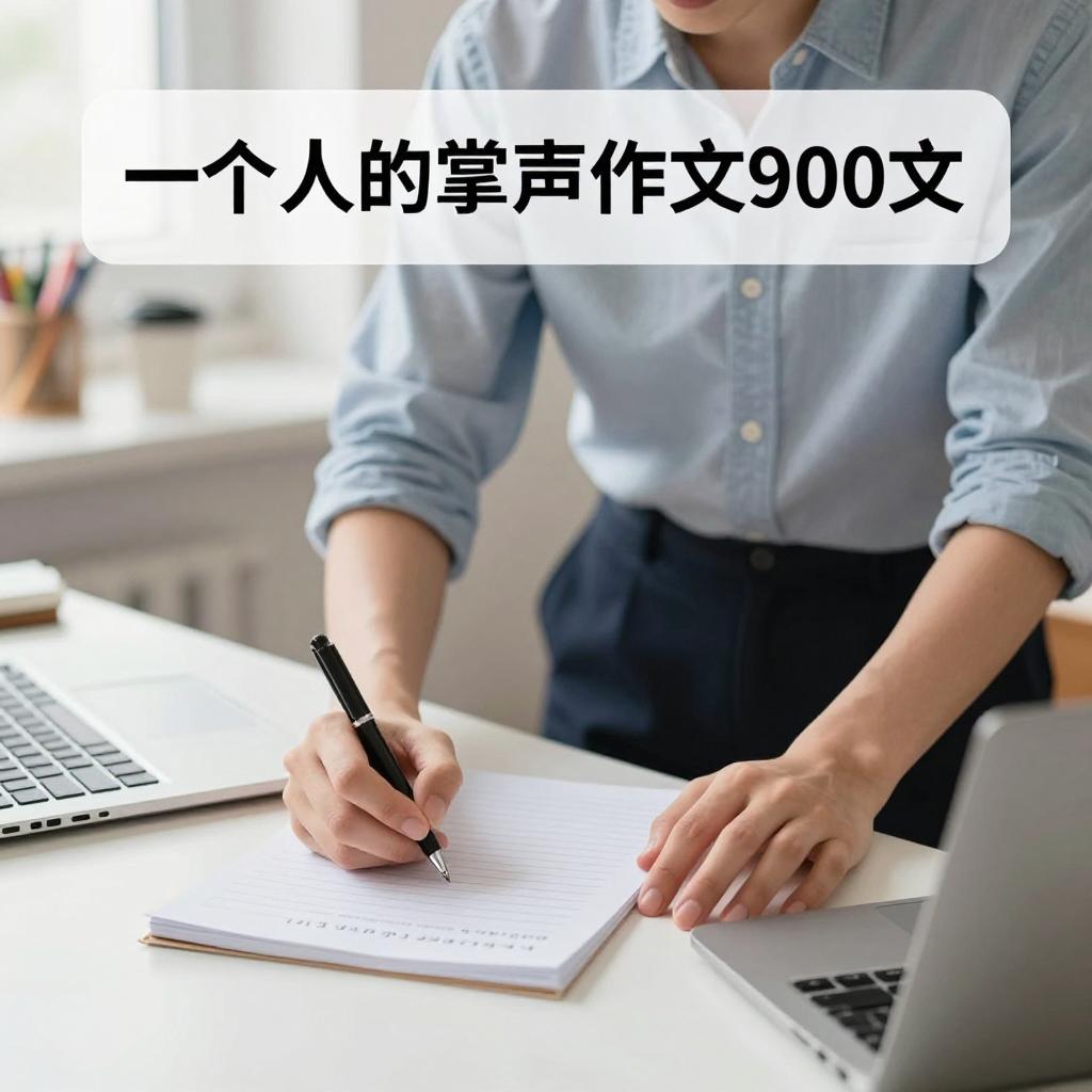 一个人的掌声作文900字第一张图