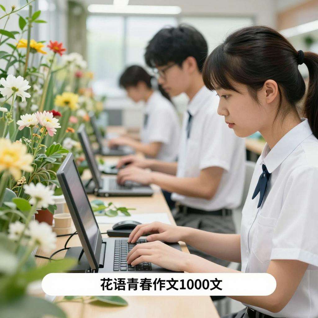 花语青春作文1000字第一张图