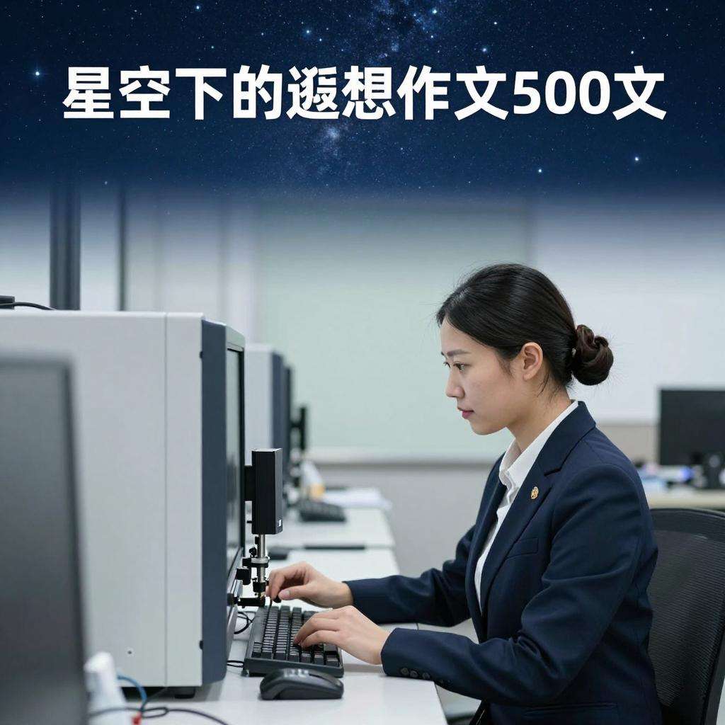 星空下的遐想作文500字第一张图