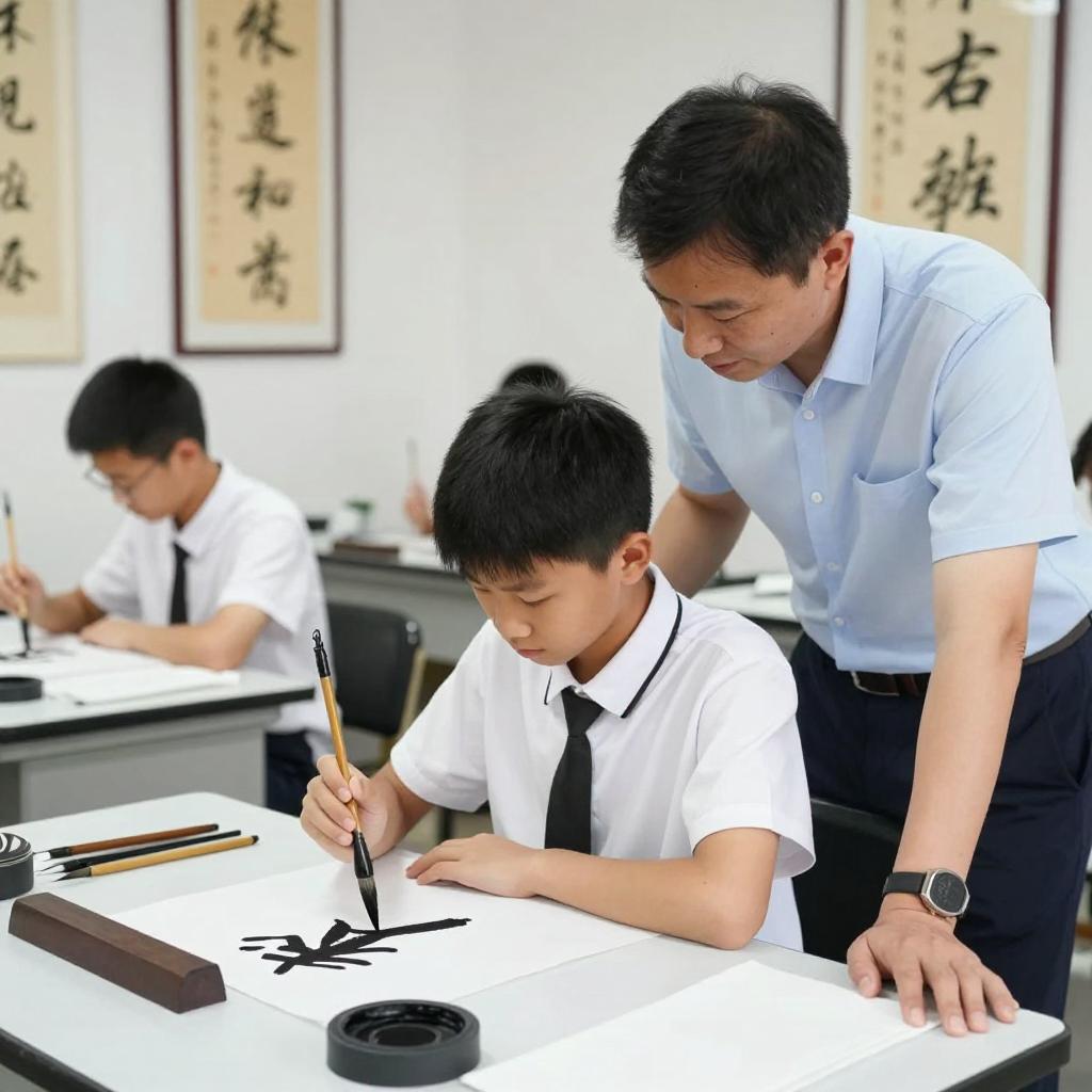 学书法的乐趣作文800字第一张图