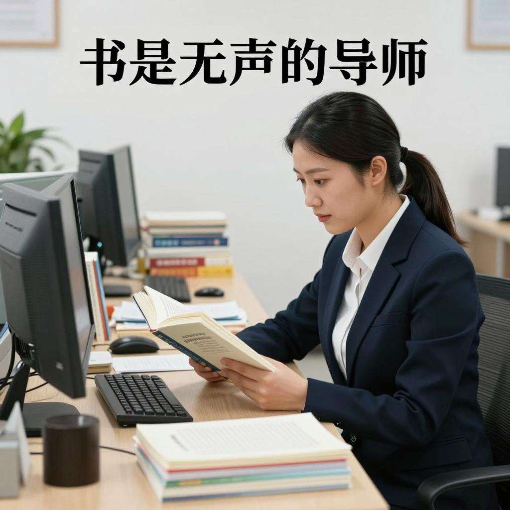 书是无声的导师作文500字第一张图