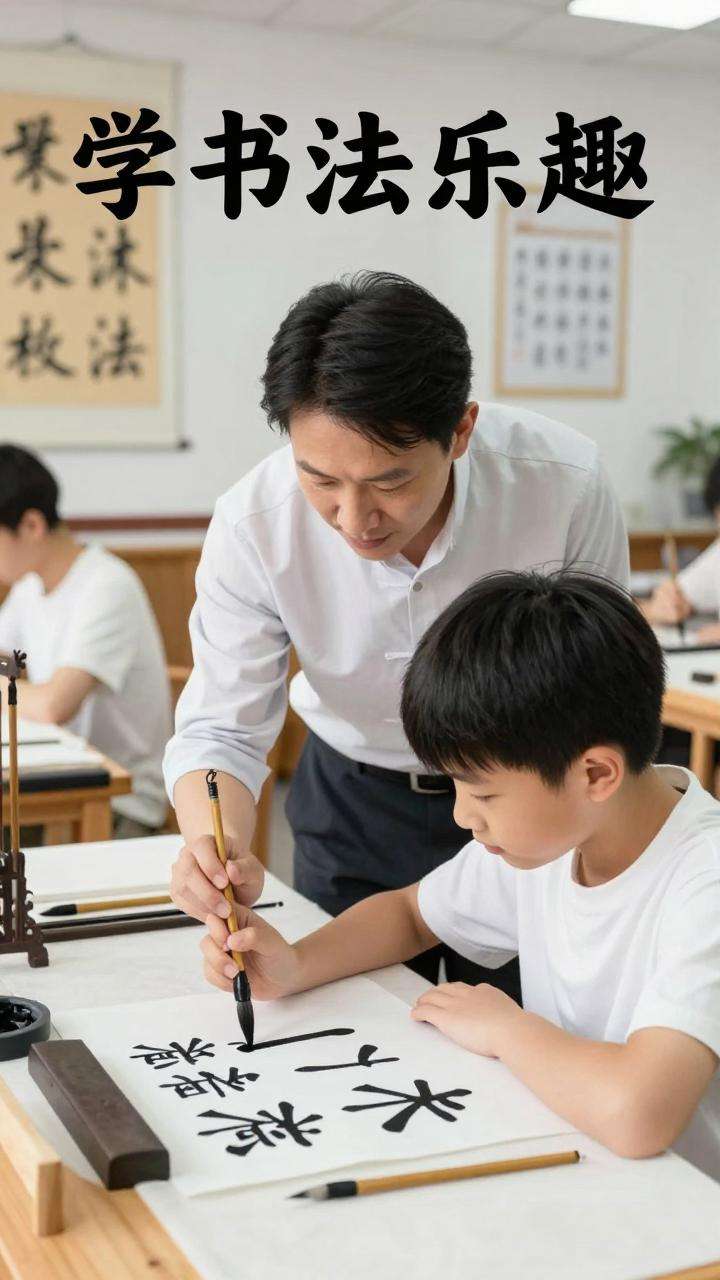 学书法的乐趣作文800字第一张图