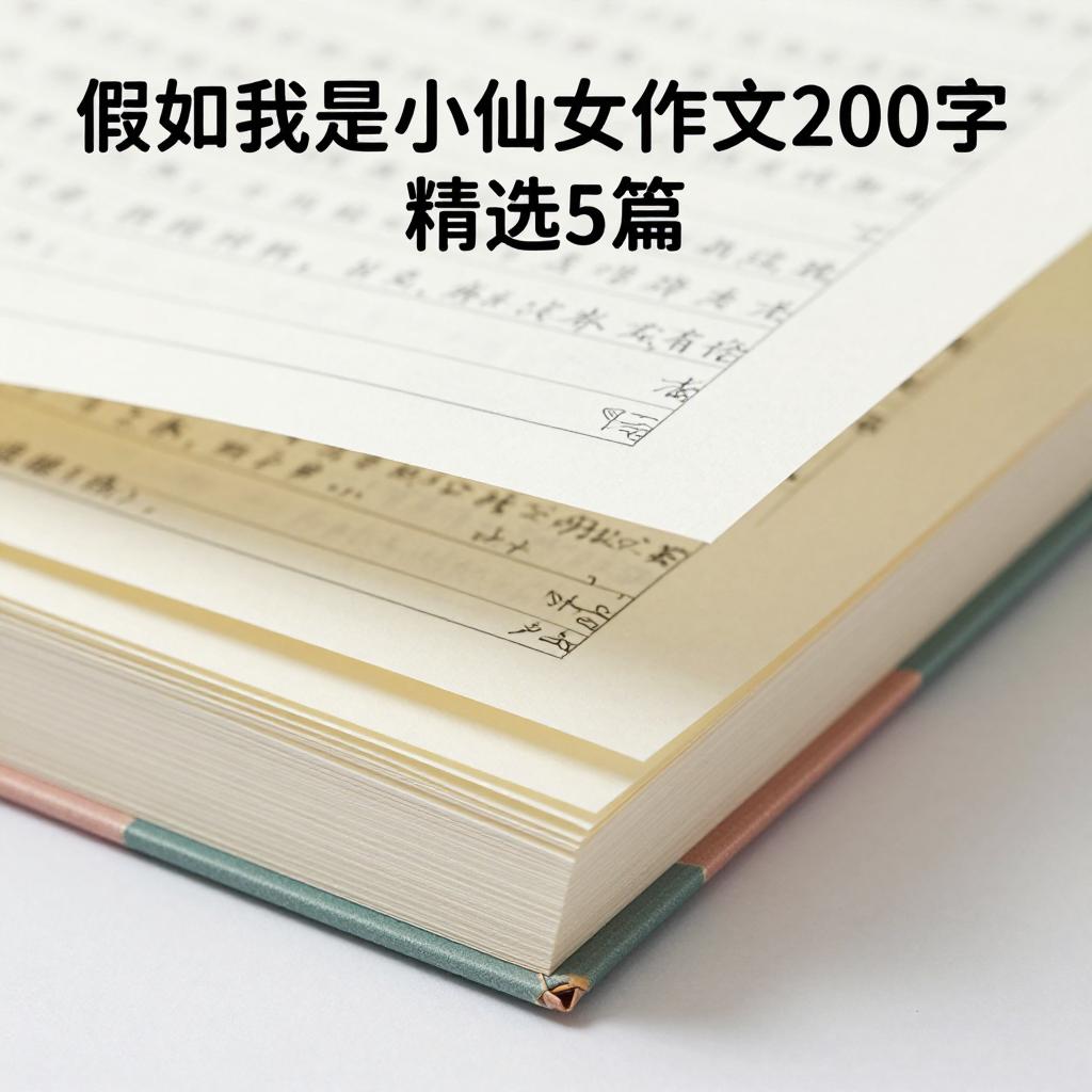 假如我是小仙女作文200字(精选5篇)第二张图