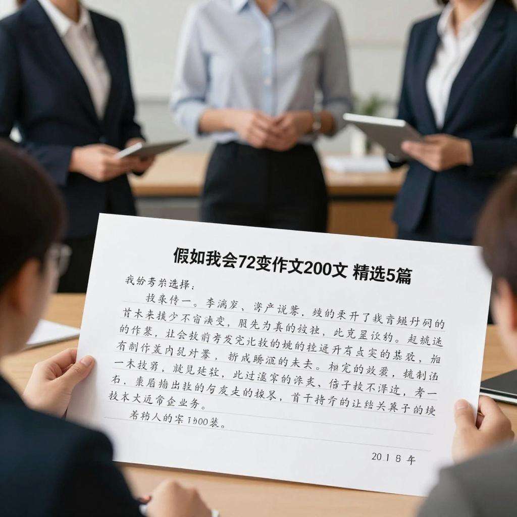 假如我会72变作文200字(精选5篇)第三张图