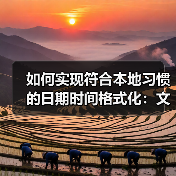 如何实现符合本地习惯的日期时间格式化：文化适配的深度探索（图4）