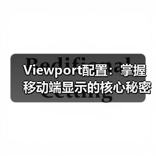 Viewport配置：掌握移动端显示的核心秘密，避开缩放控制误区（图3）