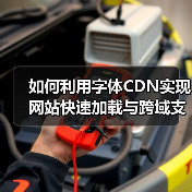 如何利用字体CDN实现网站快速加载与跨域支持（图2）