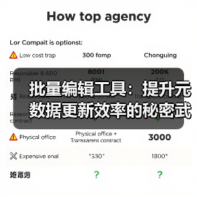 批量编辑工具：提升元数据更新效率的秘密武器（图1）