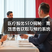 医疗服务SEO揭秘:高效患者获取与预约系统技巧(图1) 医疗服务SEO揭秘:高效患者获取与预约系统技巧(图1)