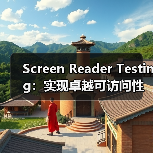 Screen Reader Testing:实现卓越可访问性的关键技术指南(图2) Screen Reader Testing:实现卓越可访问性的关键技术指南(图2)