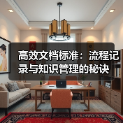 高效文档标准:流程记录与知识管理的秘诀(图1) 高效文档标准:流程记录与知识管理的秘诀(图1)