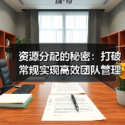 资源分配的秘密:打破常规实现高效团队管理(图1) 资源分配的秘密:打破常规实现高效团队管理(图1)