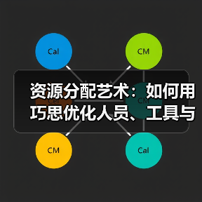资源分配艺术:如何用巧思优化人员、工具与时间管理(图1) 资源分配艺术:如何用巧思优化人员、工具与时间管理(图1)