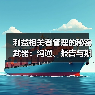 利益相关者管理的秘密武器:沟通、报告与期望管理的实战指南(图4) 利益相关者管理的秘密武器:沟通、报告与期望管理的实战指南(图4)