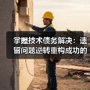 掌握技术债务解决:遗留问题逆转重构成功的秘密(图1) 掌握技术债务解决:遗留问题逆转重构成功的秘密(图1)