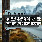 掌握技术债务解决:遗留问题逆转重构成功的秘密(图2) 掌握技术债务解决:遗留问题逆转重构成功的秘密(图2)