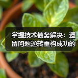 掌握技术债务解决:遗留问题逆转重构成功的秘密(图4) 掌握技术债务解决:遗留问题逆转重构成功的秘密(图4)