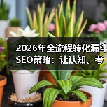 2026年全流程转化漏斗SEO策略：让认知、考虑、决策事半功倍（图2）