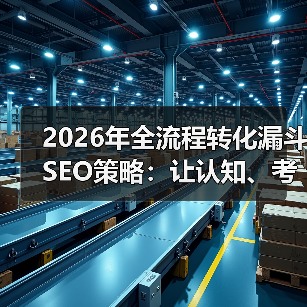 2026年全流程转化漏斗SEO策略：让认知、考虑、决策事半功