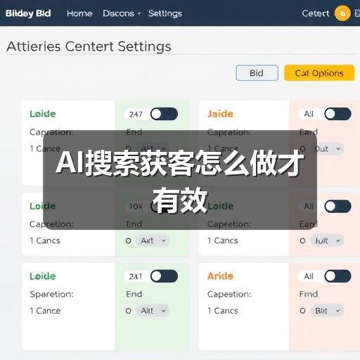 AI搜索获客怎么做才有效
