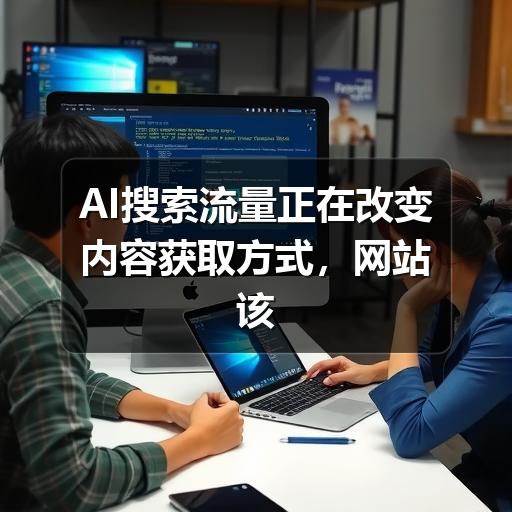 AI搜索流量正在改变内容获取方式，网站该如何应对