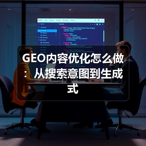 GEO内容优化怎么做:从搜索意图到生成式答案的内容建设方法