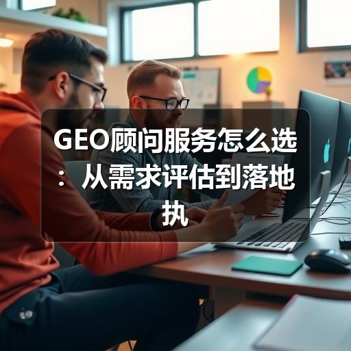 GEO顾问服务怎么选:从需求评估到落地执行的实用指南