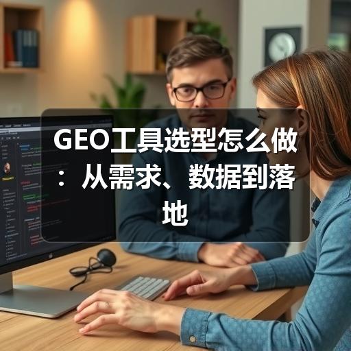 GEO工具选型怎么做:从需求、数据到落地效果的判断方法